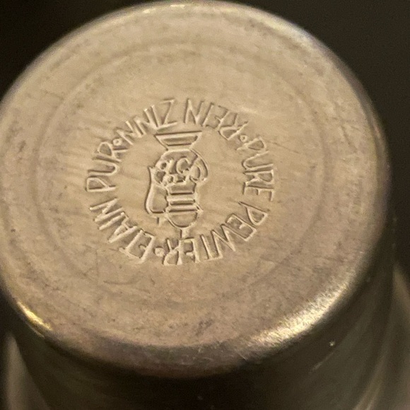 Vintage Pewter German Shot glasses with The Devil - Picture 12 of 13